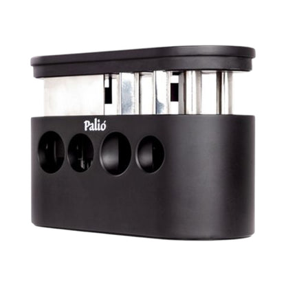 Palió Quad Tabletop Cigar Cutter - Black (Straight & V-Cut)
