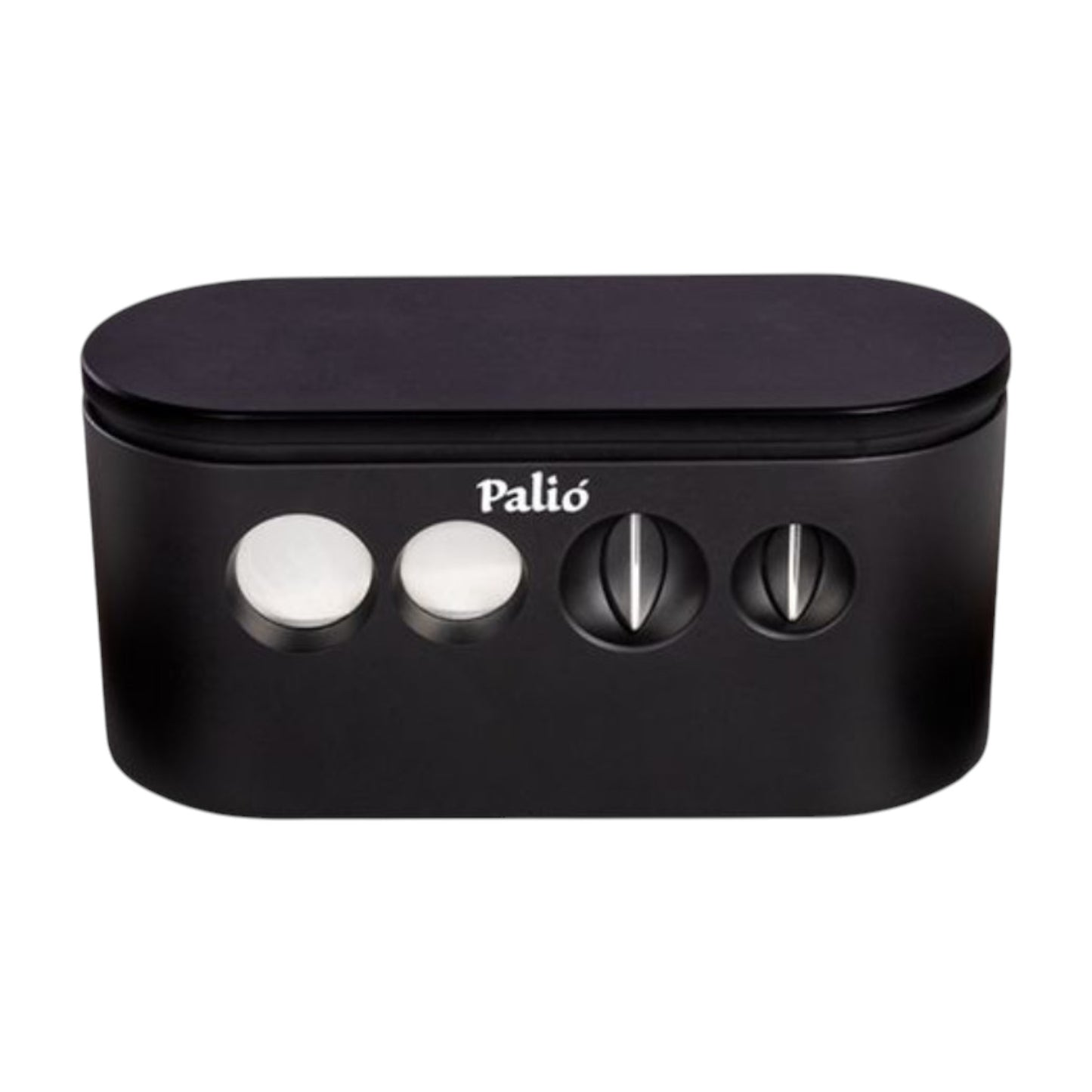 Palió Quad Tabletop Cigar Cutter - Black (Straight & V-Cut)