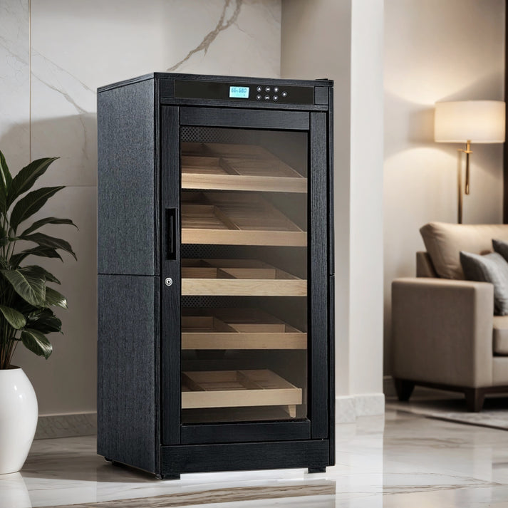 The Redford Lite Electric Cabinet Humidor