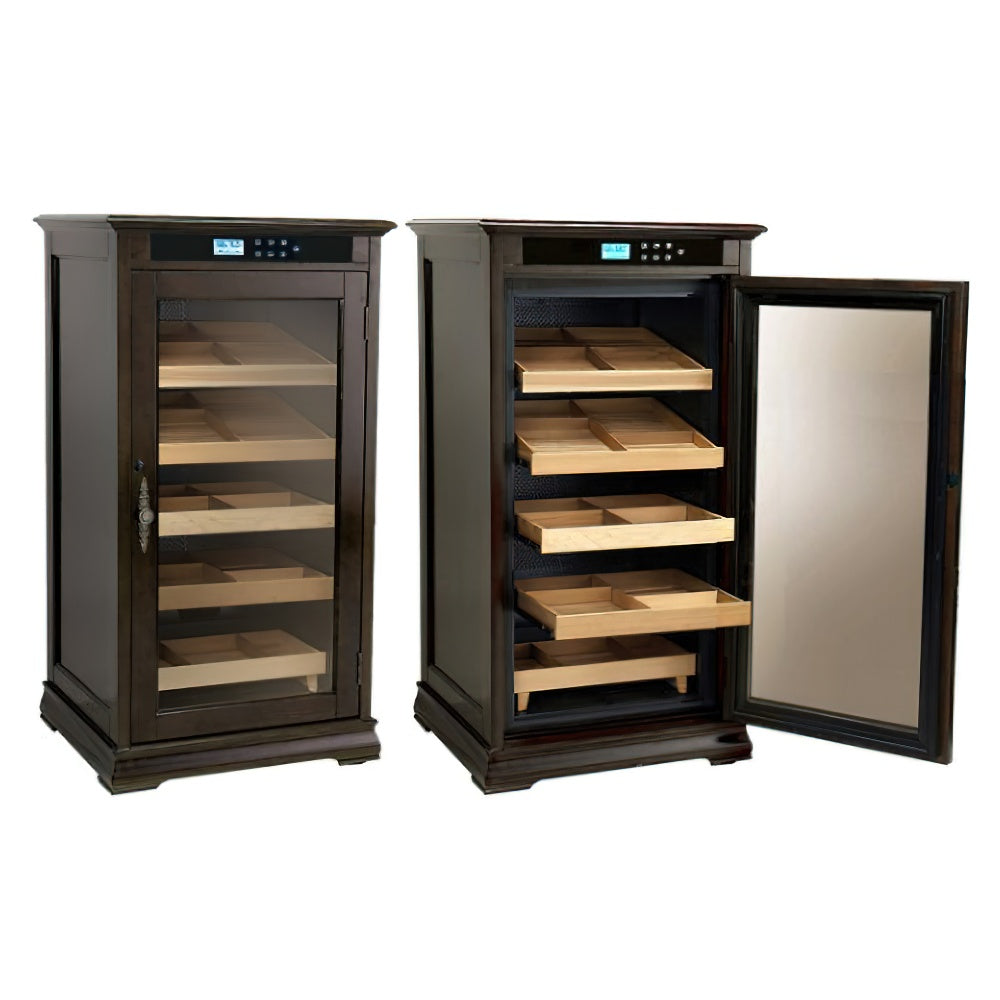 The Redford (Espresso) - 1250 Cigar Humidor