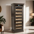 The Remington Espresso Electric Climate Controlled Humidor - 2000 Cigar Capacity