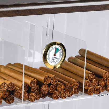 The Roosevelt (Wood) - 250 Cigar Humidor