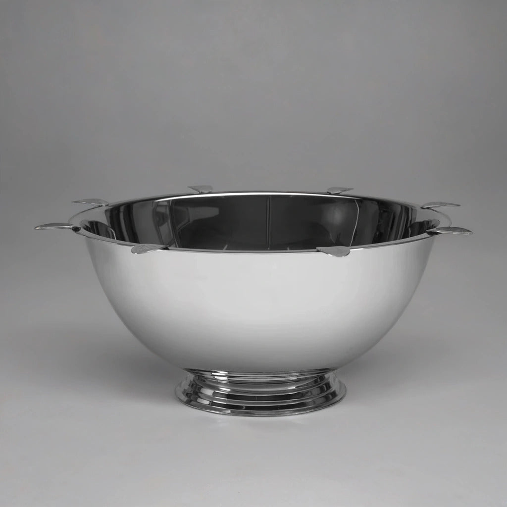 Metal cigar ashtray by Stinky Cigar in a plain photo studio.