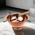 Stinky Cigar Original Copper 4-Stirrup Deep Basin Ashtray