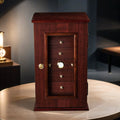 The Charleston 210-Cigar High-Gloss Cherry Desktop Tower Humidor