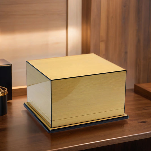 The Elevate (Pear Wood) - 150 Cigar Humidor - Refined Traditions