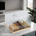 The Laurence Acrylic Countertop Display Humidor - 75 Cigar Capacity