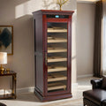 The Remington Electric Climate Controlled Cabinet Humidor - 2000 Cigar Capacity