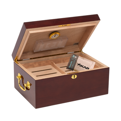 Deauville Tobacco Leaf Humidor by Humidor Supreme®