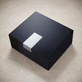 Visol Marcus 50-Cigar Modern Black Matte Desktop Humidor