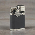 The Visol Orient Gunmetal and Black Crackle Quad Torch Cigar Lighter