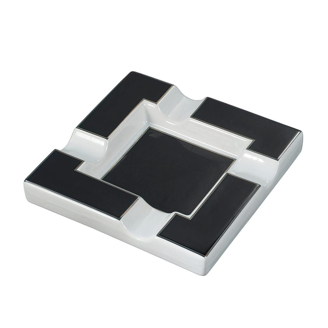 Visol Renner Ashtray - Black & White