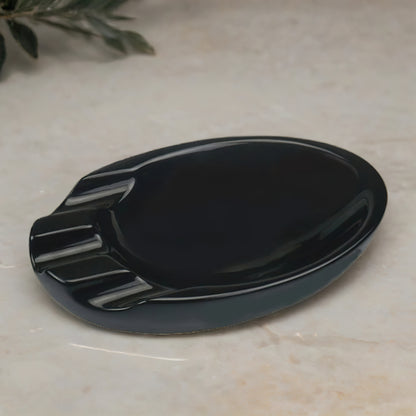 Visol Bradford Ceramic Cigar Ashtray - Black