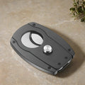 Visol Corbett Gunmetal 60-Ring Gauge Double Guillotine Cigar Cutter