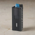 The Visol Striker Black Triple Torch Lighter with Poker & Punch