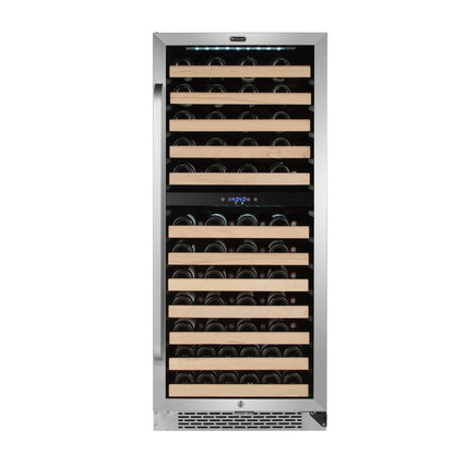 Whynter 92 Bottle Dual-Zone Wine Refrigerator BWR-0922DZ