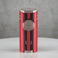 The XIKAR® HP4 Angled Diamond Quad Torch Cigar Lighter