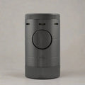 The XIKAR® Volta Gunmetal Cylindrical Tabletop Quad Torch Lighter