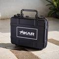 XIKAR Heavy-Duty Waterproof 20-Cigar Travel Humidor Case
