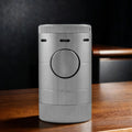 The XIKAR® Volta Silver Edition Tabletop Quad Torch Cigar Lighter