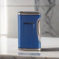 The XIKAR® Xidris Blue Single-Jet Torch Lighter